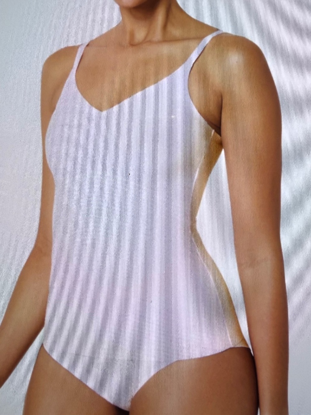 SPANXshape Invisible Supima Cotton Sky Blue Cami…size M